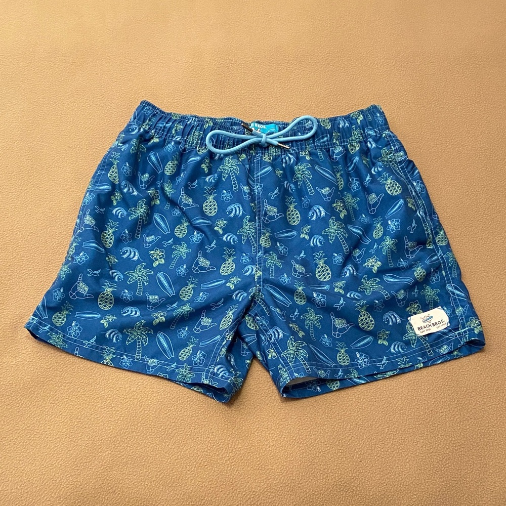 Beach Bros Swim Trunks. Men's Large.